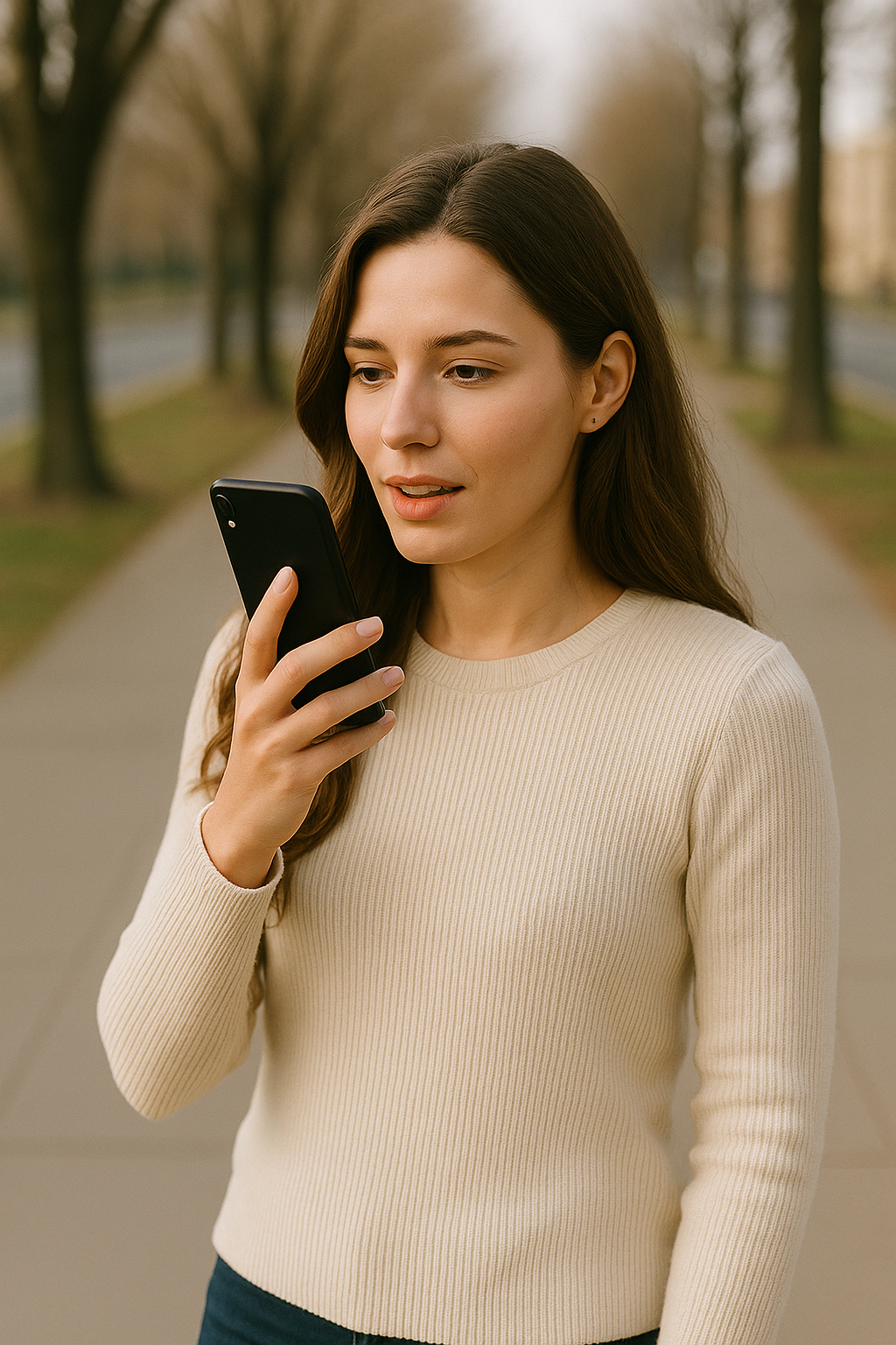 Woman Using iTurut